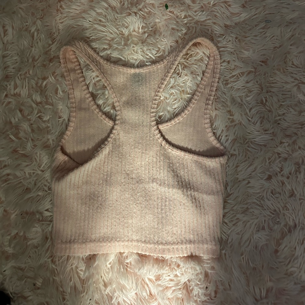 Pink crop top